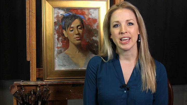 Portrait of Kia by Anna Rose Bain