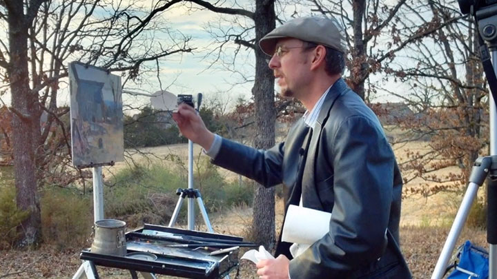 Jason Sacran: Painting the Effects of Late Night by Jason Sacran