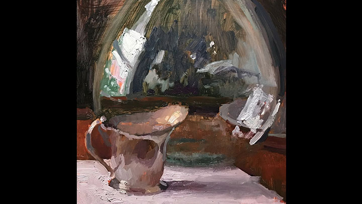 Painting Reflective Surfaces in Oil by Joe Gyurcsak