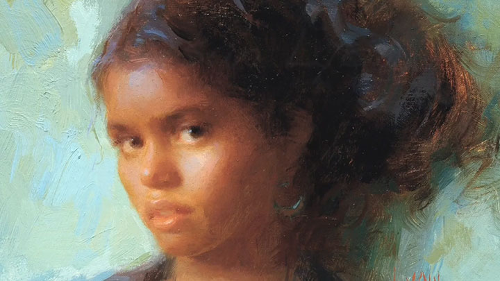 Sketching the Portrait in Oil by Susan Lyon